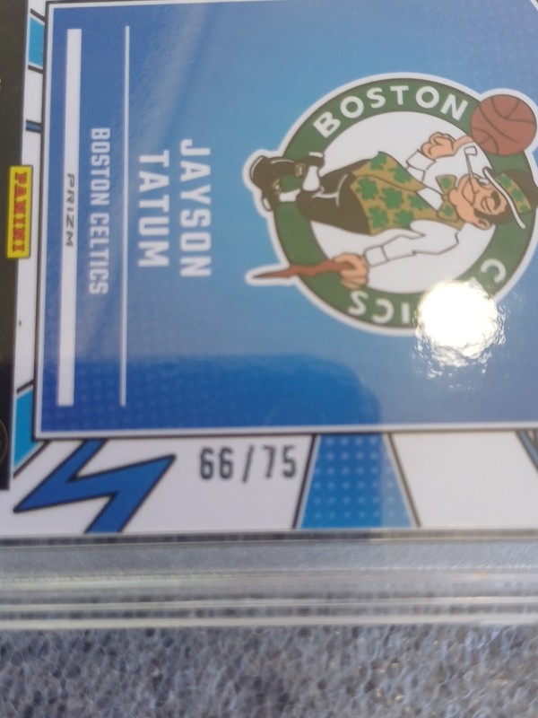 2024-25 Panini Donruss Optic - My House Jayson Tatum #7 Red Shimmer Prizm /75 view 2