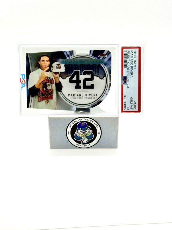 MARIANO RIVERA 2019 Topps Finest Careers #FC-MR2 Die Cut PSA 10 POP 4 - YANKEES