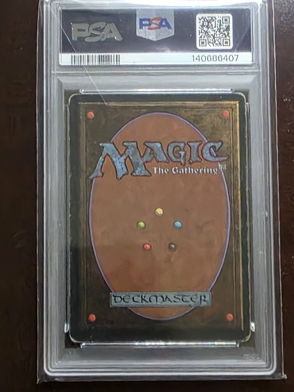 Black Lotus - MTG: Magic the Gathering - Unlimited - PSA 4 VG-EX view 2