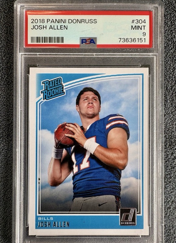 2018 Panini Donruss - Rated Rookie Josh Allen #304 (RC)