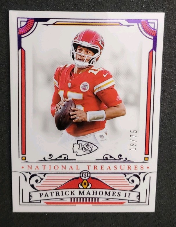 2025 National Treasures Patrick Mahomes  /75