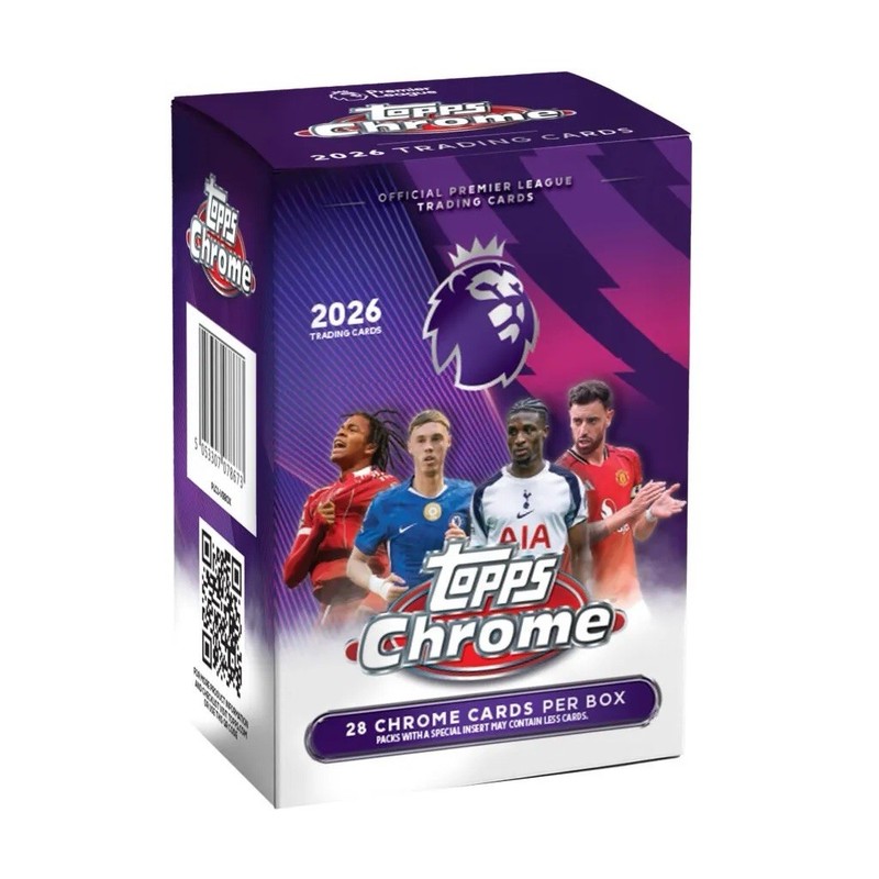 2025/26 Topps Chrome English Premier League Soccer Blaster Box Haaland Buy Back