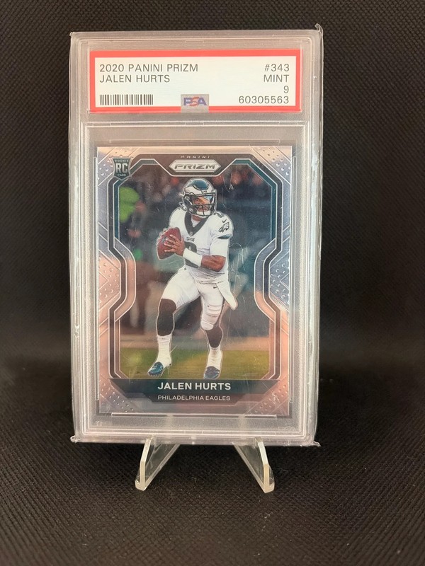 2020 Panini Prizm Jalen Hurts RC PSA 9