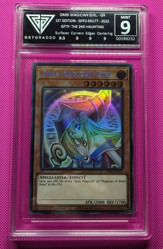 Dark Magician Girl GFP2-EN177 Ghost Rare MINT - GetGraded 9 Yu-Gi-Oh!