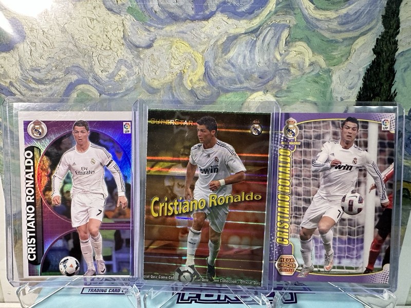 2009-10 Mundicromo Cristiano Ronaldo La Liga Quiz Real madrid