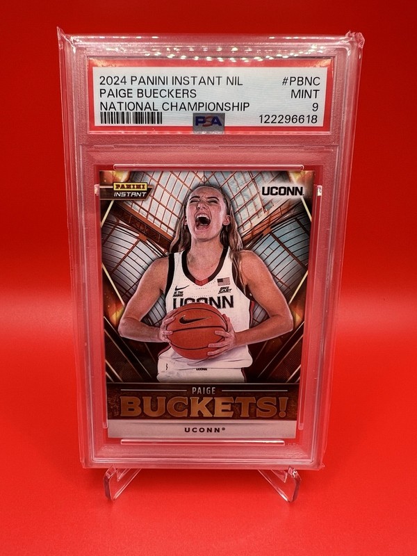 2024 PANINI INSTANT NIL NAT CHAMP #PBNC PAIGE BUECKERS PSA 9