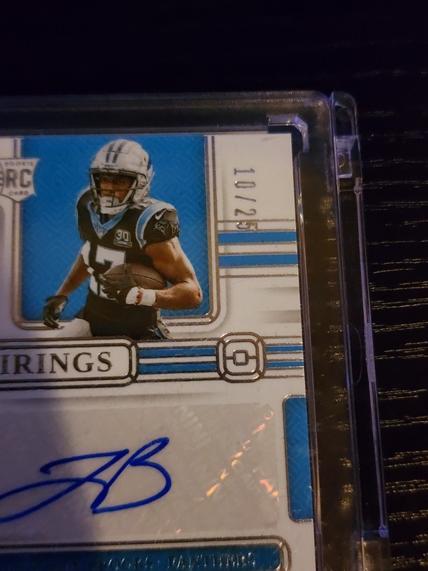 XAVIER LEGETTE JONATHON BROOKS 2024 NATIONAL TREASURES ROOKIE AUTO /25 view 2