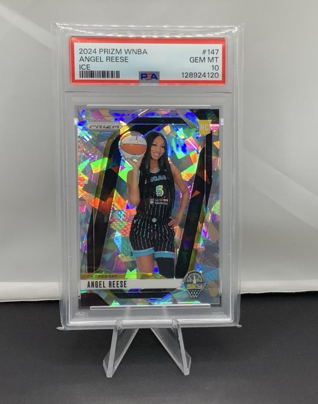 2024 Angel Reese Prizm Ice Rookie PSA 10