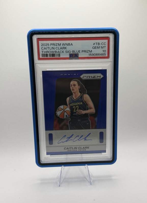2025 Panini Prizm WNBA Caitlin Clark /75 Auto Pop 2