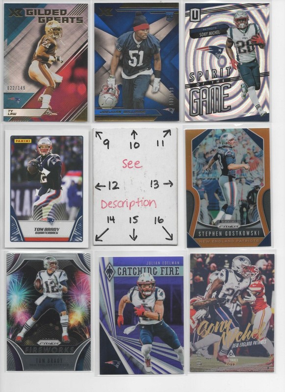 New England Patriots LOADED U-PICK Serial #d Jersey Auto Rookie BRADY MOSS GRONK