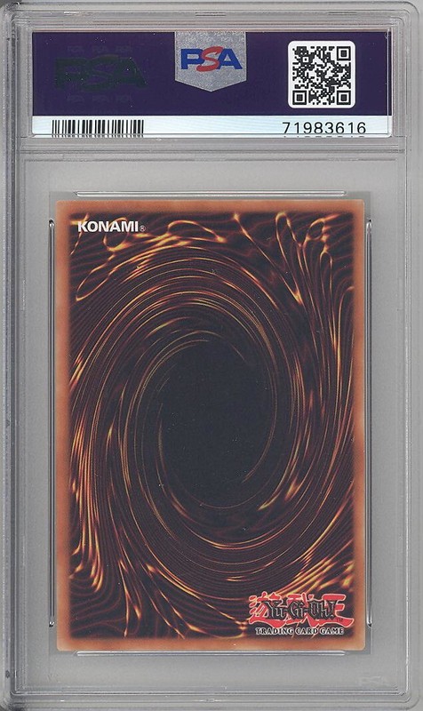 PSA 9 - Yu-Gi-Oh Card - LOB-063 - TYHONE (common) *1st Edition* - MINT view 2