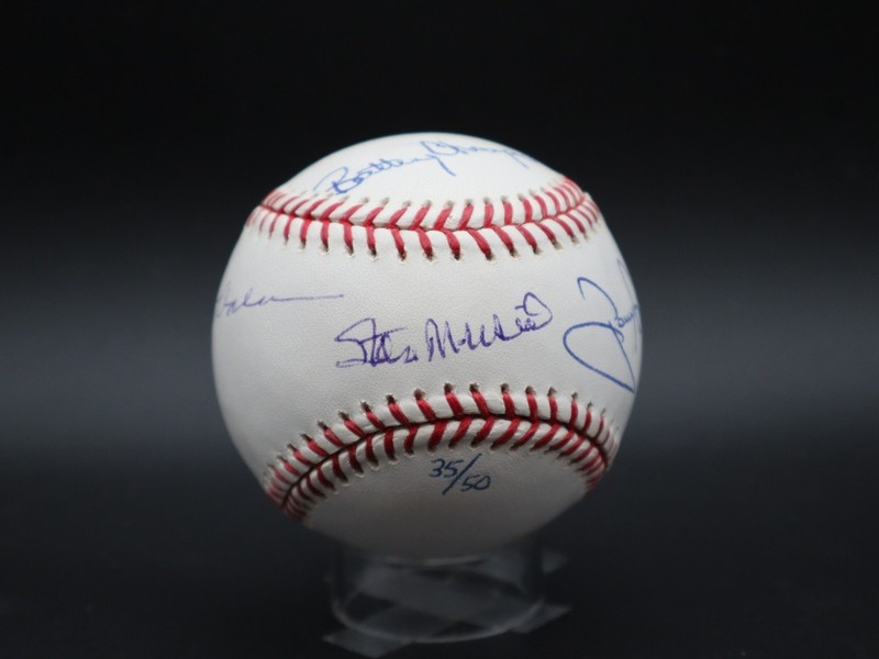 Gwynn/ Carew/ Musial Signed Baseball Autograph Auto PSA/DNA AP63033