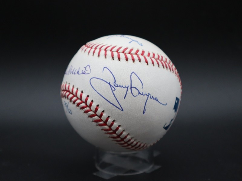 Gwynn/ Carew/ Musial Signed Baseball Autograph Auto PSA/DNA AP63033 view 2