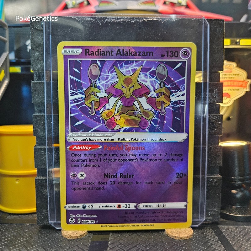 Radiant Alakazam Silver Tempest Ultra Rare Pokémon TCG 059/195 Sword & Shield