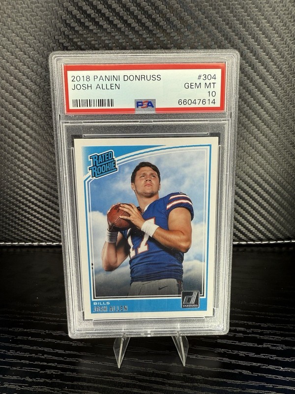 2018 Panini Donruss - Rated Rookie Josh Allen #304 (RC) PSA 10 
