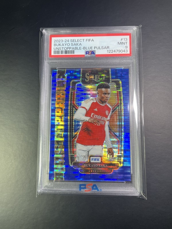 Bukayo Saka Pulsar Prizm - PSA 9