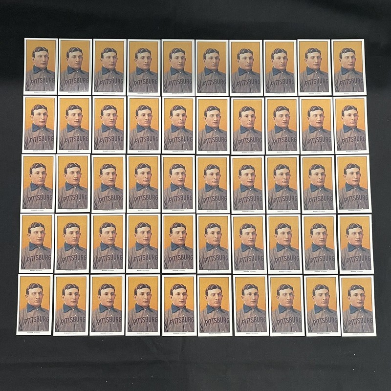 1909-11 T206 HONUS WAGNER PITTSBURGH PIRATES (LOT OF 50) (LICENSED REPRINT) #6