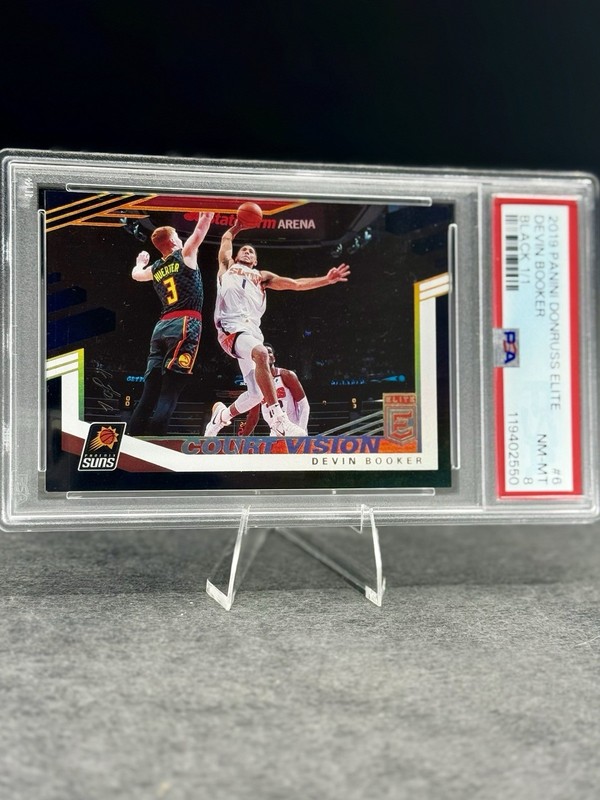 Devin Booker TRUE ONE OF ONE! PSA 9.  Pop 1 !! Elite BLACK! SUNS. All Star view 2
