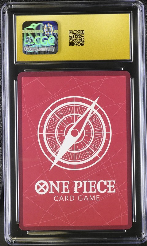 CGC 10 Portgas D. Ace #OP03-001 Japanese 2023 One Piece Pillars Of Strength view 2