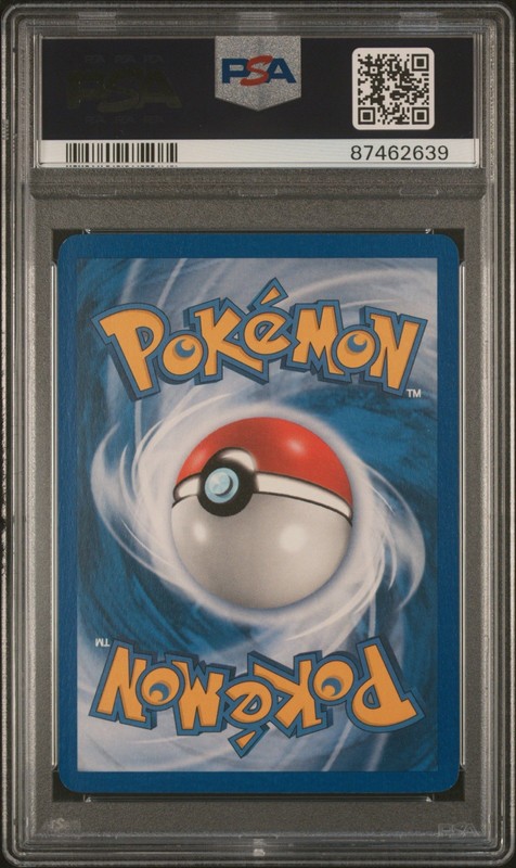 2005 POKEMON EX UNSEEN FORCES GOLD STAR #114 RAIKOU-HOLO PSA 9 view 2