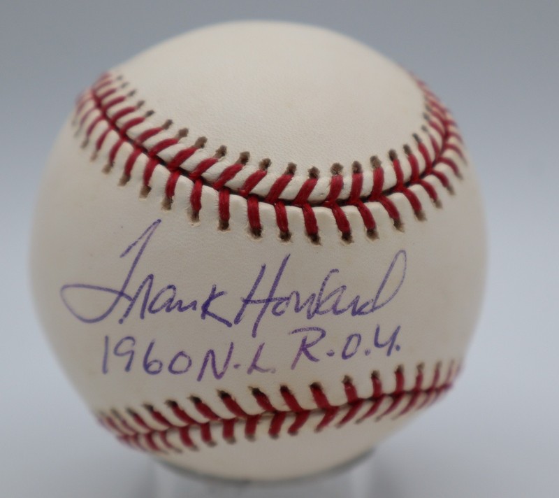 Frank Howard (NL ROY) Signed Baseball Autograph Auto PSA/DNA AK24768