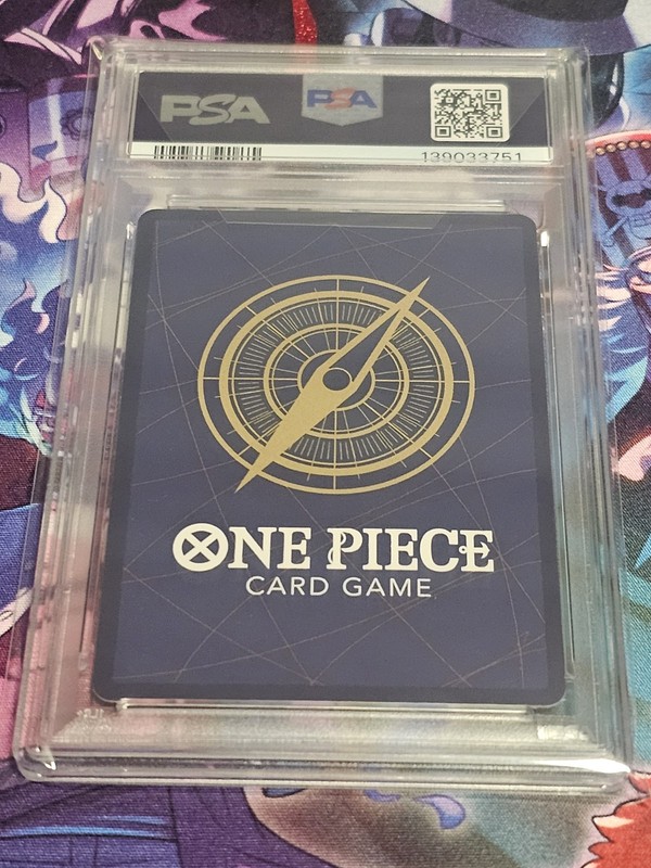 One Piece - Premium Booster Vol. 2 Portgas.D.Ace  PRB02-018 Alt Art PSA 10 ACE view 2