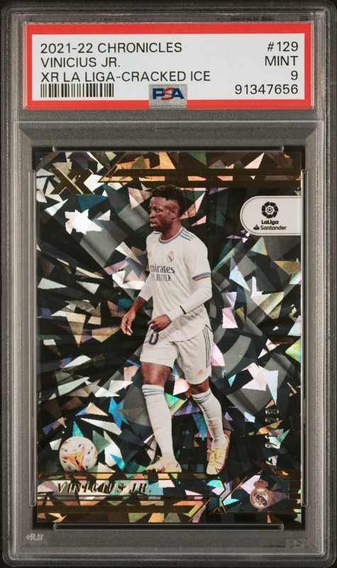 2021 Panini Chronicles La Liga XR Vinicius Junior Jr  /23 #129 PSA 9 Real Madrid