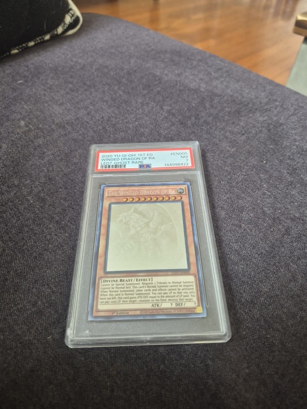 Yu-Gi-Oh! The Winged Dragon of Ra Ghost Rare LED7-EN000