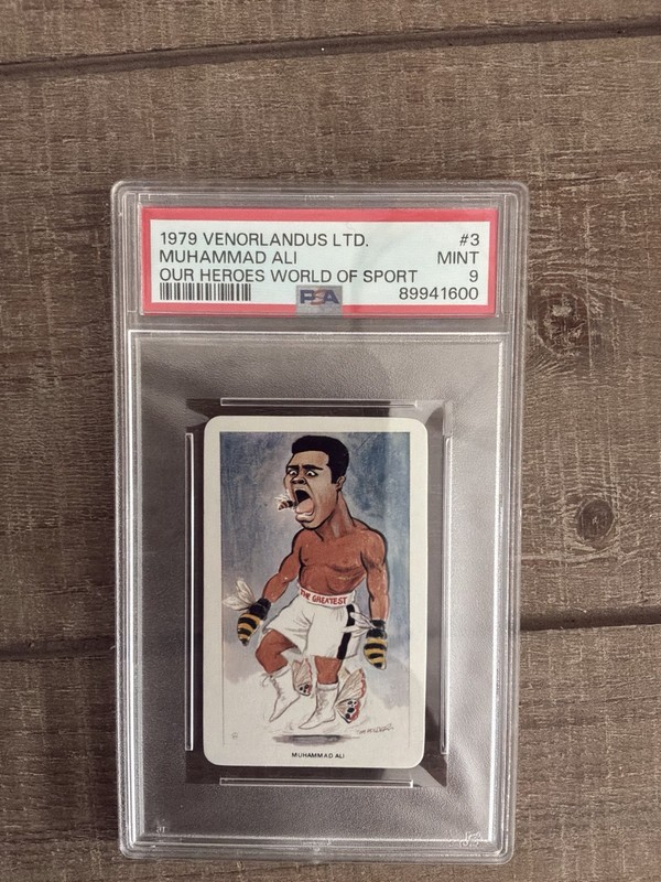 1979 Venorlandus World of Sport Our Heroes Flik-Cards - Muhammad Ali #3