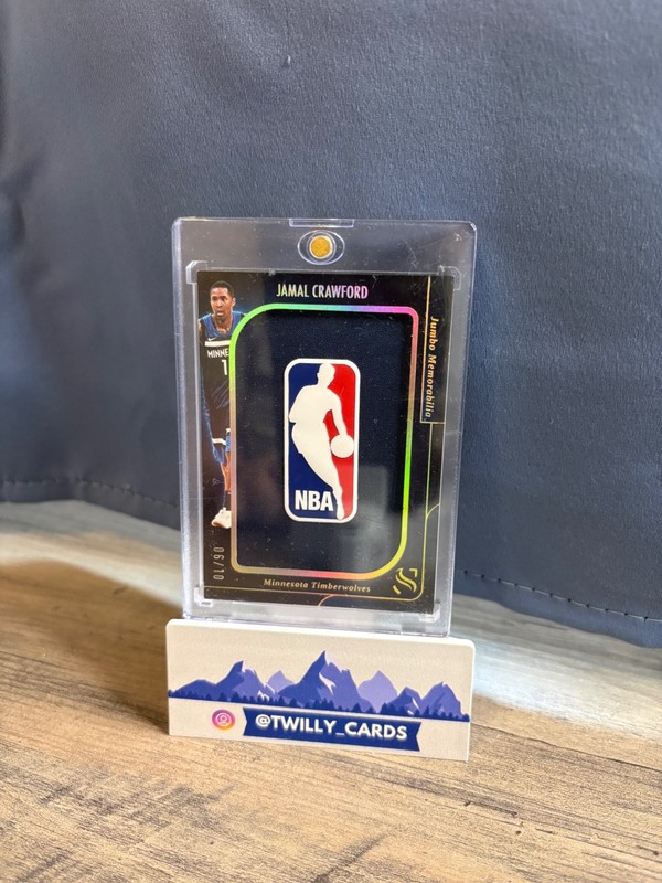 2025 Panini Silhouette- Jamal Crawford Patch /10 Game Used Logoman