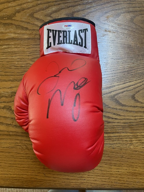Floyd Mayweather Autographed glove PSA