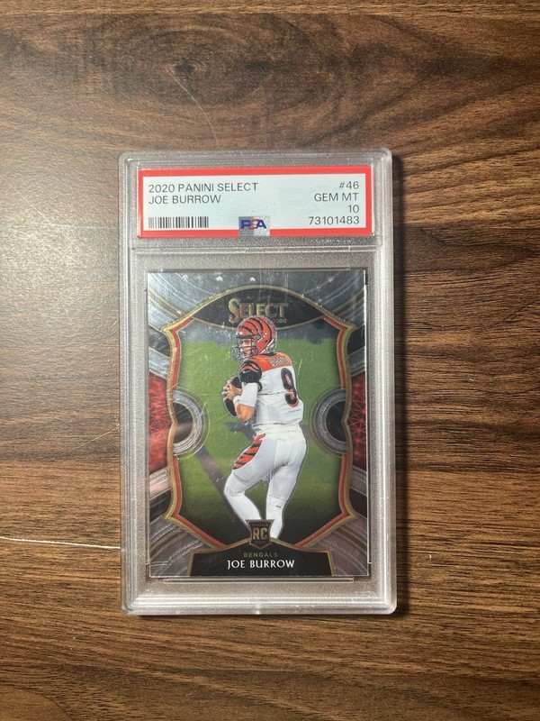 Panini Select Joe Burrow #46 Gem MT PSA 10