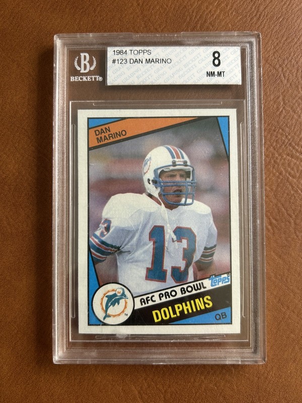 1984 Topps - Dan Marino #123 (RC)