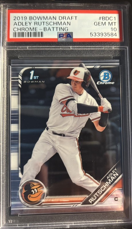 2019 Bowman Draft - Chrome Gunnar Henderson #BDC-22 (RC) PSA 10