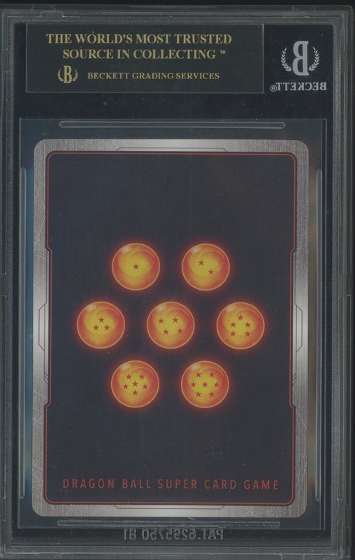 2025 Dragon Ball Fusion World #FB05-119 Son Goku ALT ART SCR BGS 10 BLACK LABEL view 2