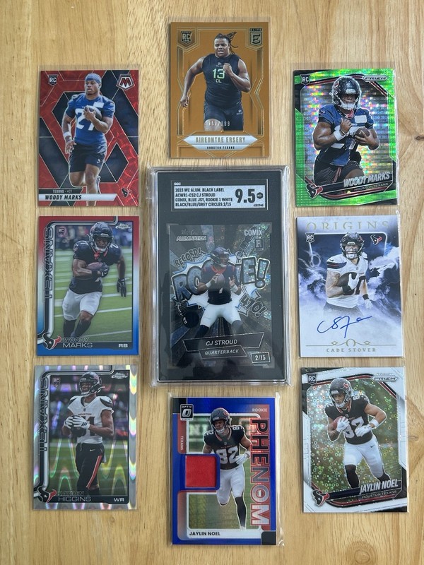 Houston Texans X40 Rookie Cards! Autos - Patches - Numbered - Prizms & More🔥💎 view 1