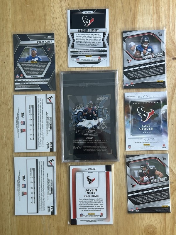 Houston Texans X40 Rookie Cards! Autos - Patches - Numbered - Prizms & More🔥💎 view 2
