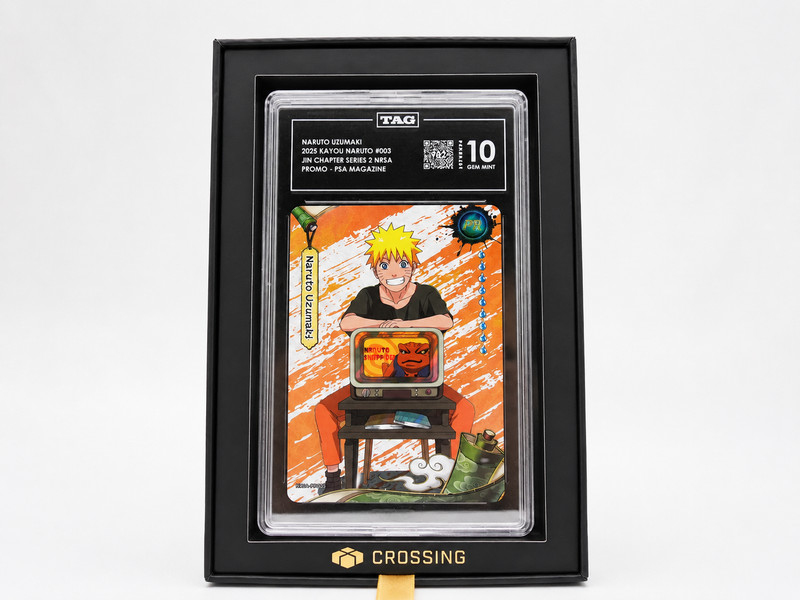 2025 Kayou Naruto Uzumaki PSA Magazine Promo Card #NRSA-PR-003 TAG 10 GEM MINT