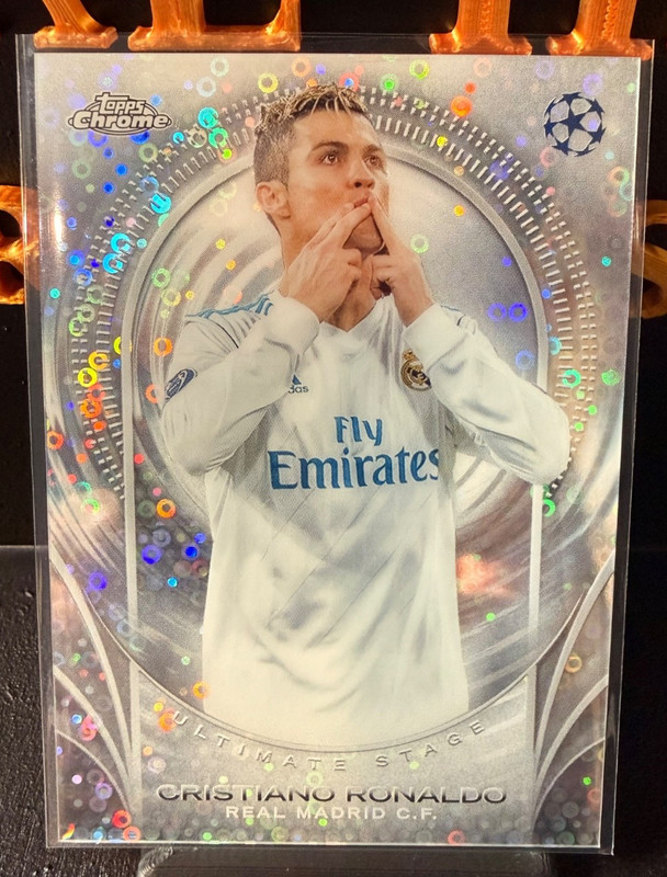 2025 Topps Chrome Cristiano Ronaldo Ultimate Stage