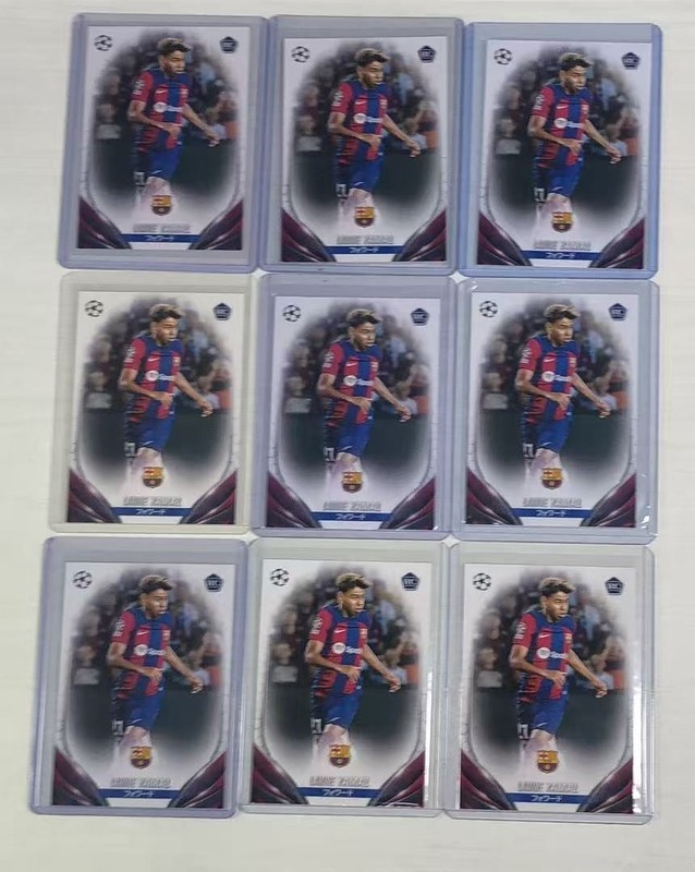 2023-24 Topps UEFA Japan Lamine Yamal #64 RC Rookie Lot 9