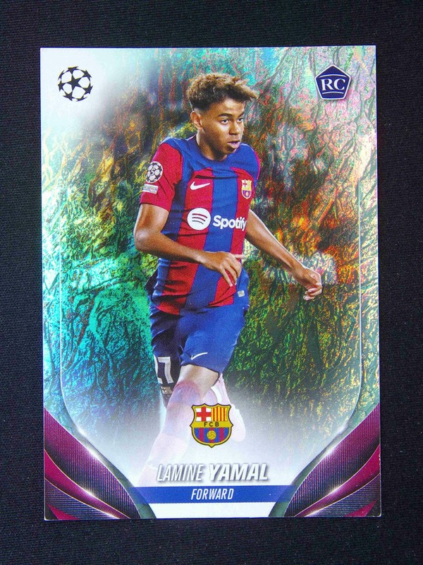 2023-24 Topps Jade UEFA Lamine Yamal RC Rookie Barcelona #05 💚