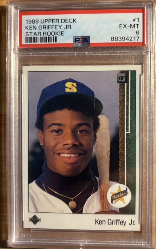 1989 UPPER DECK #1 KEN GRIFFEY JR. STAR ROOKIE