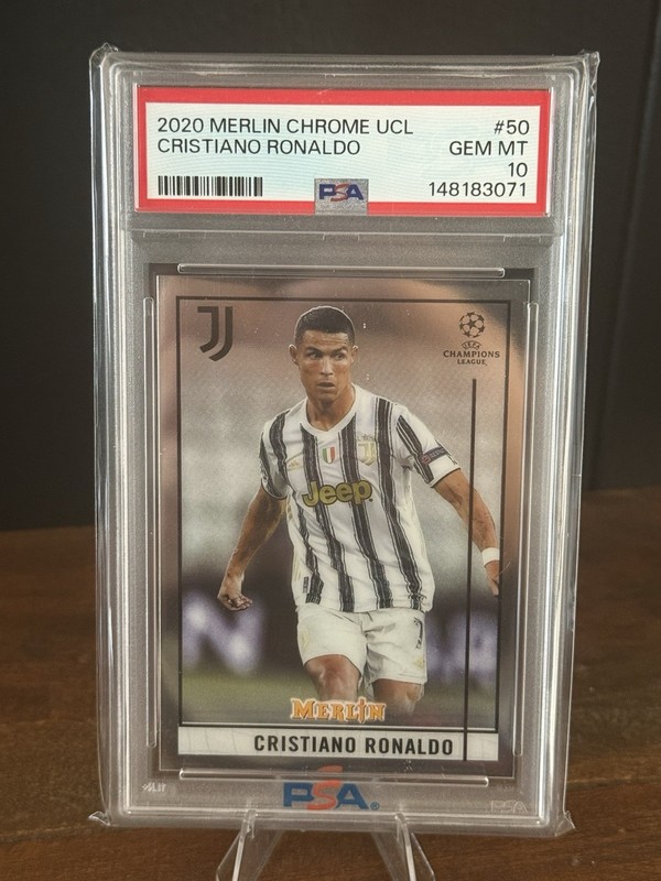 2020-21 Topps Merlin Collection Chrome UCL - Cristiano Ronaldo #50