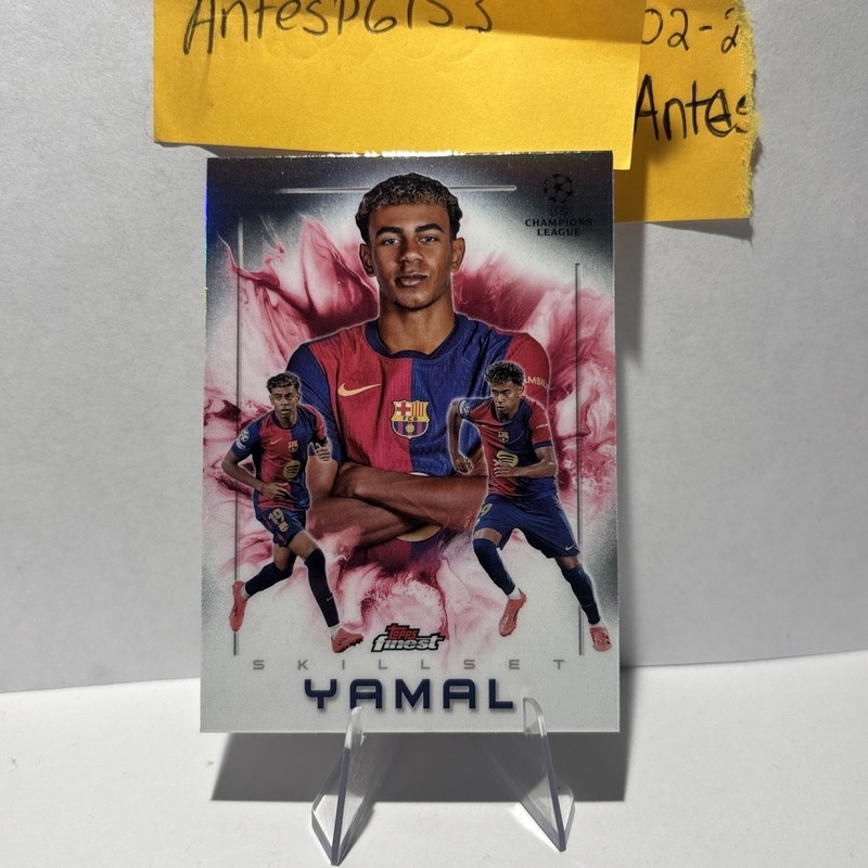 2024-25 Topps Finest Uefa Club Competitions - Finest Skillset Lamine Yamal #SK-3