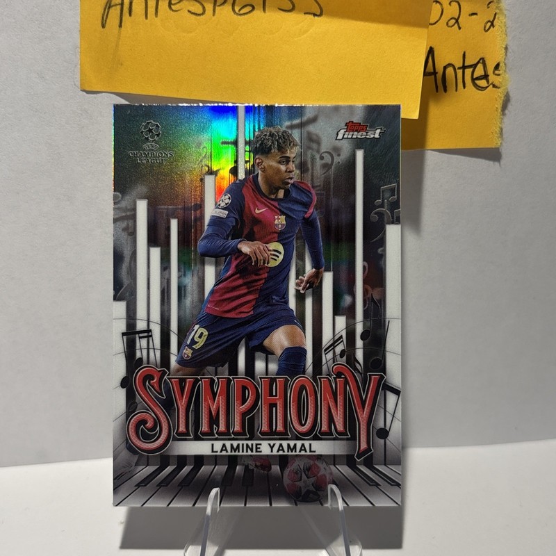 2024-25 Topps Finest Uefa Club Competitions - Symphony Lamine Yamal #SY-19