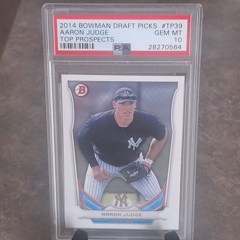 2014 Bowman Draft Picks #TP39 Aaron Judge PSA10 Gem MT