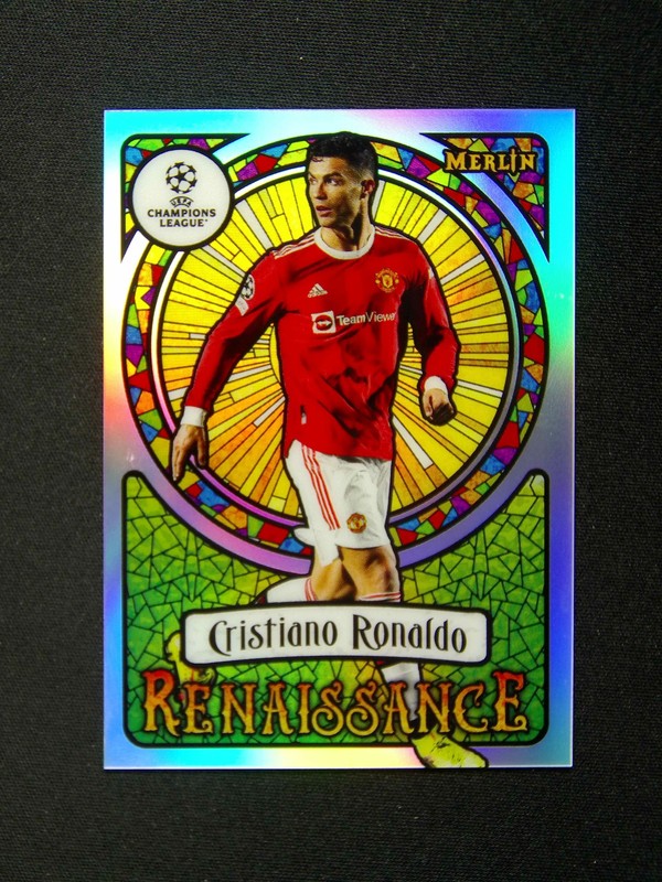 2021-22 Topps Merlin UEFA Cristiano Ronaldo Renaissance