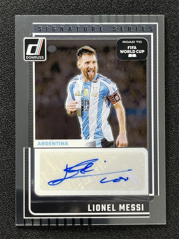 2025-26 Panini Donruss FIFA World Cup Lionel Messi Signature Series Auto #SS-LM