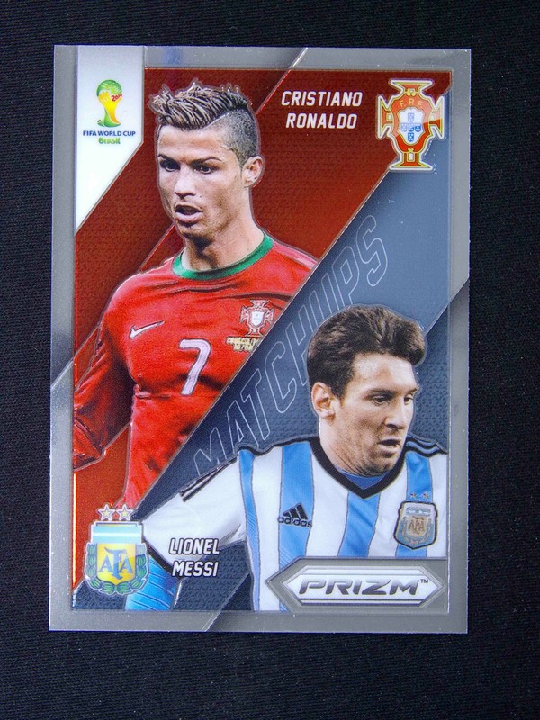 2014 Panini Prizm World Cup Cristiano Ronaldo/Lionel Messi #19 Matchups
