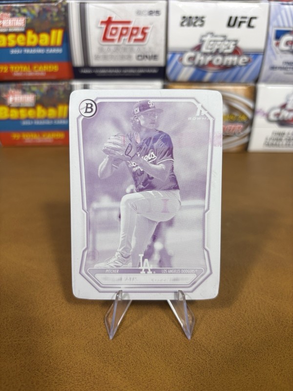 2026 Bowman Patrick Copen 1st Bowman Printing Plate 1/1 One of one